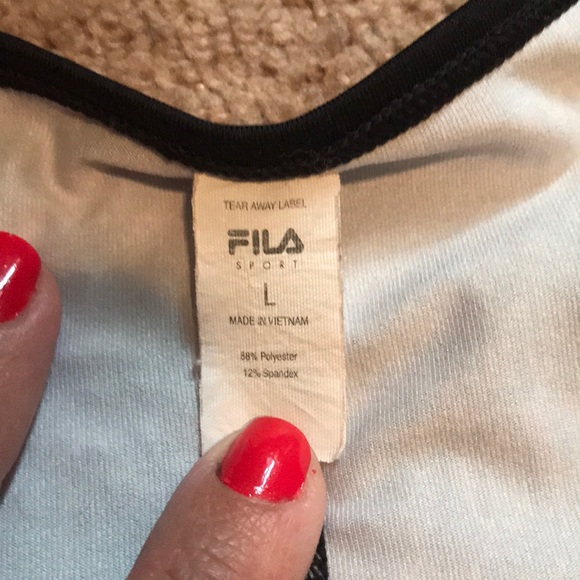 Large Fila Athletic Tank Multi Color - Picture 3 of 4